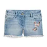 C&A Kinder Mädchen Shorts Baumwolle|Stretch|Denim|Polyester Jeans-hellblau 104
