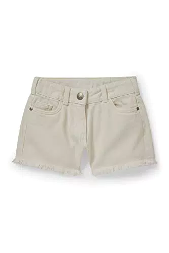 C&A Kinder Mädchen Shorts Stretch|Baumwolle|Denim cremeweiß 98