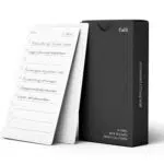 Calli 50 Premium To-Do Karten aus feinstem 250g Papier - Aus hunderten Papieren Ausgewählt & Kugelschreiber Optimiert - Karteikarten daily planner listen todo planer