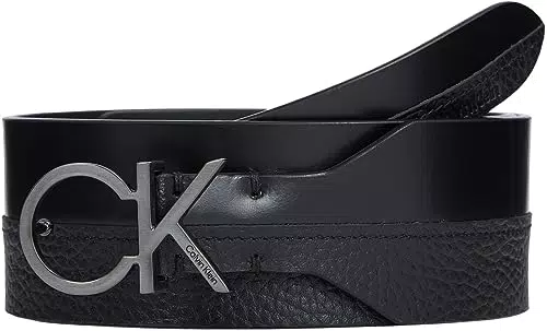 Calvin Klein Damen Re-Lock Mix Taillengürtel, 50 mm Gürtel