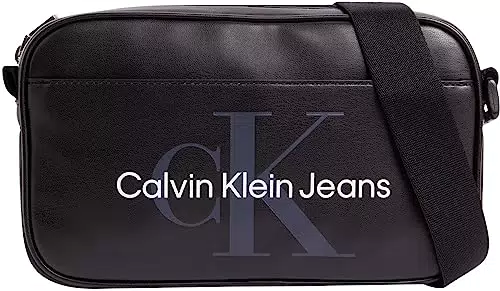 Calvin Klein Jeans Herren Umhängetasche Monogram Soft Camera Bag Klein