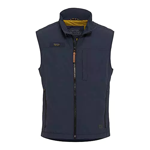 camel active Herren 460640/1O15 Vest, Night Blue, 48