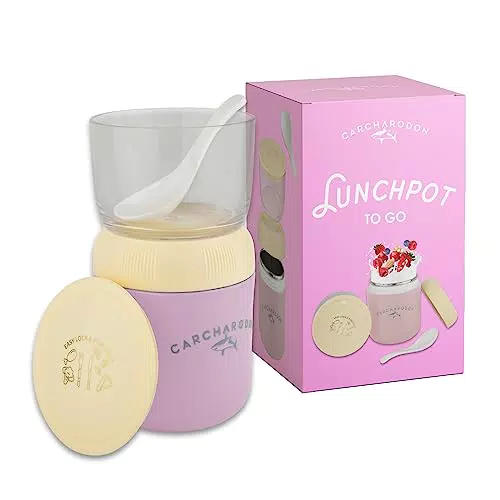 Carcharodon Praktischer Lunchpot für unterwegs - Ihr zuverlässiger Alltagsbegleiter! Warm oder kalt