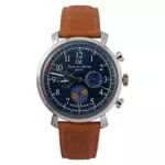 Carl von Zeyten Herren Analog Quarz Uhr mit Leder Armband CVZ0015B