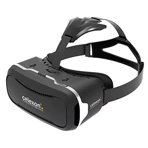 celexon Virtual-Reality 3D VR-Brille mit Headset Professional VRG-2 - für alle Smartphones von 3