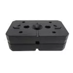 Christopeit Sport 2 x 5, 6 kg Zusatzgewichte für Christopeit Kraftstation SP 20 XL - 5