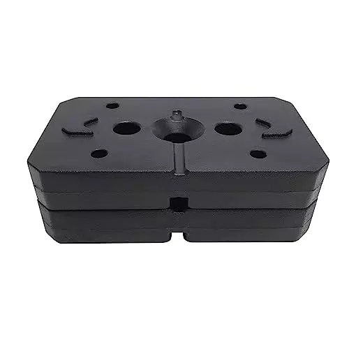 Christopeit Sport 2 x 5, 6 kg Zusatzgewichte für Christopeit Kraftstation SP 20 XL - 5