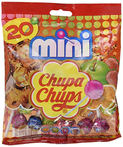 Chupa Chups Mini Classic Lutscher 20St., 12er Pack,