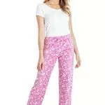 CityComfort Pyjamahose Damen Lang aus Fleece