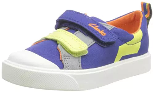 Clarks City T Sneaker, Bright Blue