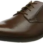 Clarks Herren Becken Lace Brogues, Dunkelbraunes Leder