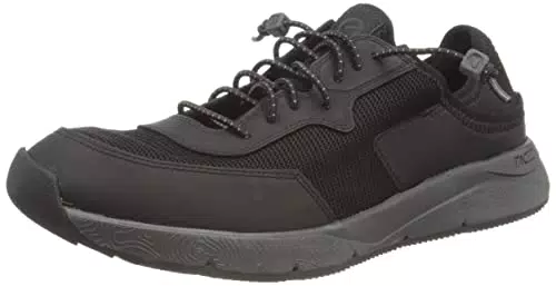 Clarks Herren Davis Low Sneaker, Schwarze Kombination
