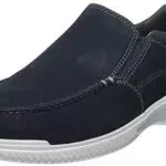 Clarks Herren Donaway Free Slipper, Navy Waxy