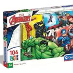 Clementoni 27284 Supercolor The Avengers Puzzle 104 Teile ab 6 Jahren