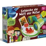 Clementoni Galileo Lab Entdecke die Welt der Natur, spannender Koffer zum Erkunden der heimischen Flora & Fauna