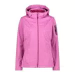 CMP - Leichte Softshell-Melange-Jacke für Damen mit abnehmbarer Kapuze