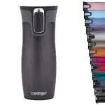 Contigo West Loop Autoseal Thermobecher, Edelstahl Isolierbecher