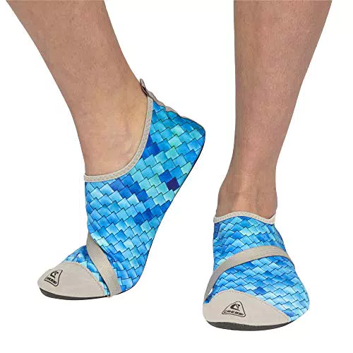 Cressi Aqua Socks_XLX420 Moderne Wassersportschuhe, Square Fantasy