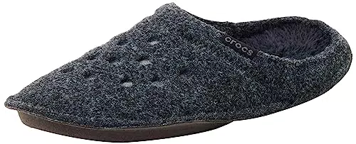 Crocs Mixte Classic Slipper Chaussons, Noir