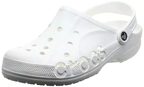 Crocs unisex-adult Baya Clog Clog, White
