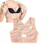Damen Einstellbare Push Up Stütz Geradehalter für Buckel rücken geradehalter Haltungskorrektur Haltungsbandage BH Büstenhebe Brust Unterstützung Gürtel