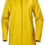 Damen Helly Hansen W Moss Rain Coat, Essential Gelb
