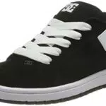 DC SHOES Court Graffik Skate Shoe, Black/White