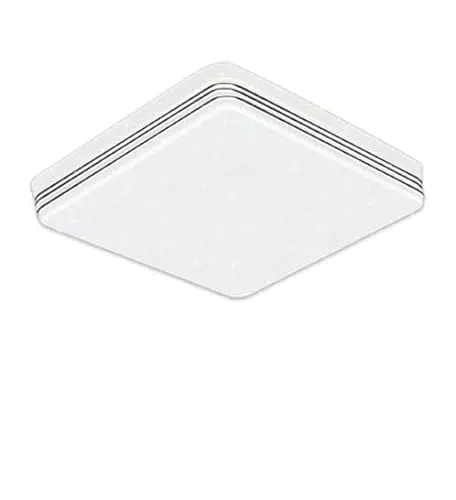Decklit LED Deckenleuchte Stern 36W 230x230mm, Modern Mit Sternendekor Neutralweiß 5000K 3850LM Deckenlampe Led