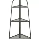 Dehner Eckregal Savoy, ca. 127 x 65.5 x 46.5 cm, Metall