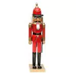 Dekohelden24 Wunderschöner Nussknacker Soldat, in rot