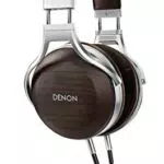 Denon AH-D5200 Premium Over Ear Kopfhörer mit Ohrschalen aus Zebraholz