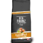 Der-Franz Kaffee, aromatisiert mit Haselnuss, Arabica und Robusta Kaffeebohnen