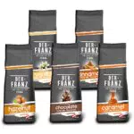 Der-Franz Kaffee Pack, gemahlen, aromatisiert, 5 x 500 g