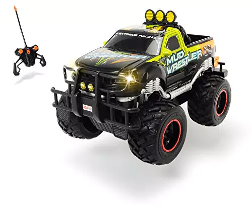 DICKIE 201119455 Toys - RC Ford F150 Mud Wrestler, Ferngesteuertes Auto für drinnen und draußen