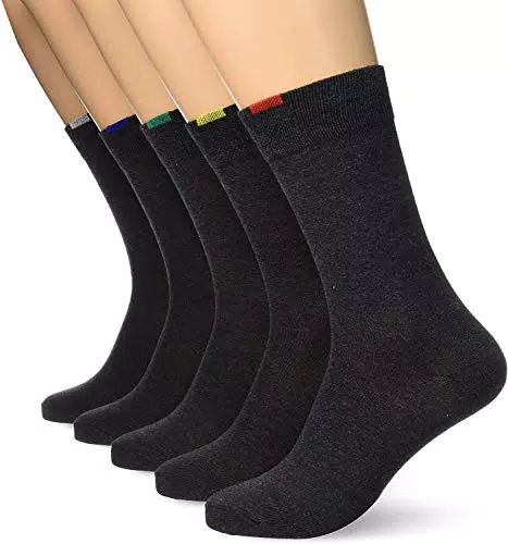 Dim Socken Ecodim Verstärkte Ferse Und Spitze Herren x5 Grey 39/42