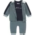 Dirkje Baby - Jungen Dirkje Pants, Grün, 0 Monate EU