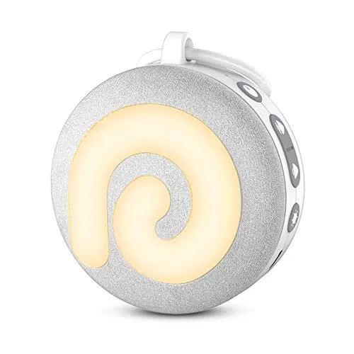 Dreamegg White Noise Machine Baby - D11 Einschlafhilfe Baby Weißes Rauschen Sound Machine mit 11 Musik-Stofftier und Licht