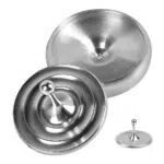 EBKCQ Wassertropfen Manueller DrehkreiselMetallischer Desktop-Kreisel Mini Spielzeug Desktop-Kreisel für Erwachsene Männer Frauen