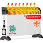 Elektroheizung Energiesparend 2000W mit Turbo-Ventilator