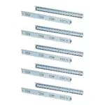 Emuca 3043605 Set Schubladenführungen, vollauszug mit Rollen 45 x 500 mm