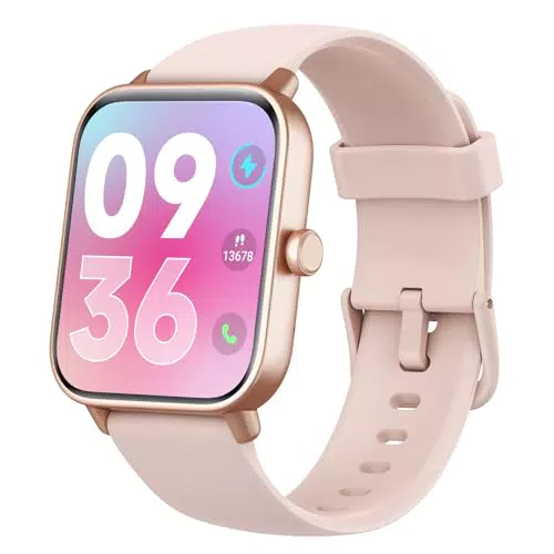 ENOMIR Smartwatch mit Telefonfunktion, 1.8" Smartwatch Damen mit Bluetooth Anruf