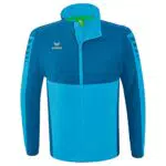 Erima Unisex Six Wings Jacke mit abnehmbaren Ärmeln