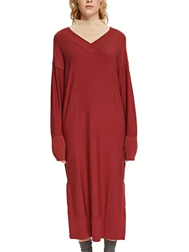 ESPRIT Damen 092CC1E302 Kleid, 805/TERRACOTTA