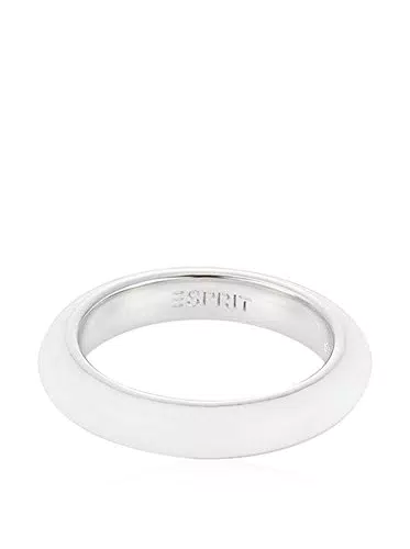 ESPRIT Ring, JW51078,weiß/silberfarben, 50 /UK: K