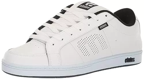 Etnies Herren Kingpin Skate-Schuh, Weiß Schwarz
