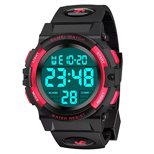 EUCOCO Kinderuhr Mädchen, Armbanduhr Mädchen Geschenk Mädchen 4 5 6 7 8 9 10 11 Jahre Weihnachten Geschenke für Mädchen Geschenk Junge 4-15 Jahre Kinder