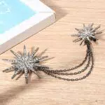 Exquisite Brosche Damen Brosche Brosche Brosche tragbar Frauen Mädchen Schmuck Mode Brosche Brosche für Mädchen Frauen Strass Strass