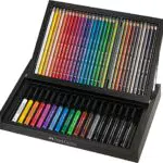 Faber-Castell 110053 - Art & Graphic Butler, 30 Polychromos Künstlerfarbstifte