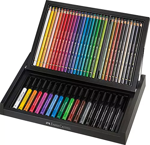 Faber-Castell 110053 - Art & Graphic Butler, 30 Polychromos Künstlerfarbstifte
