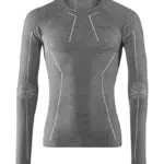 FALKE Herren Baselayer-Shirt Wool-Tech Round Neck M L/S SH Wolle Schnelltrocknend 1 Stück